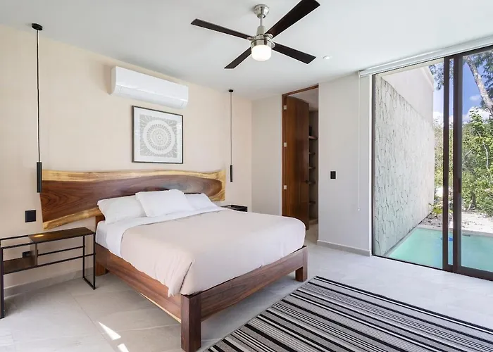 Casa de férias 2 In Xpuha 7 Bedrooms And Club Access