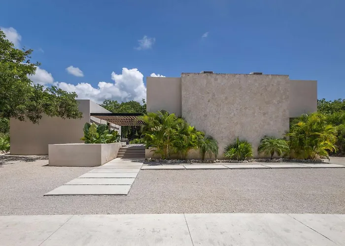 Casa de férias 2 In Xpuha 7 Bedrooms And Club Access